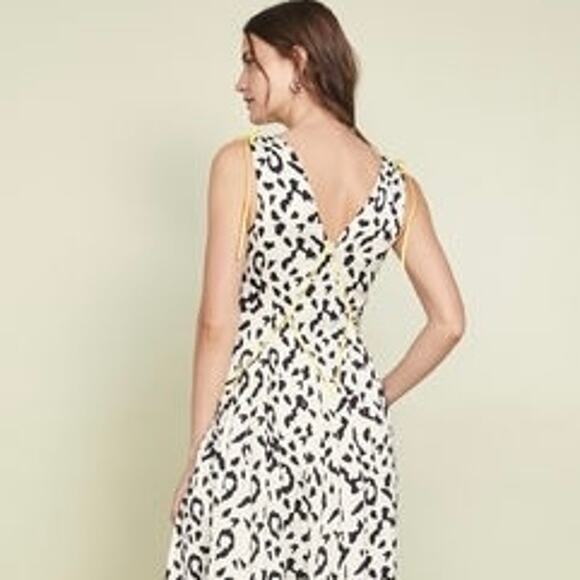 SELF PORTRAIT | Leopard Patterns Sleeveless Dress‎ - Picture 4 of 13